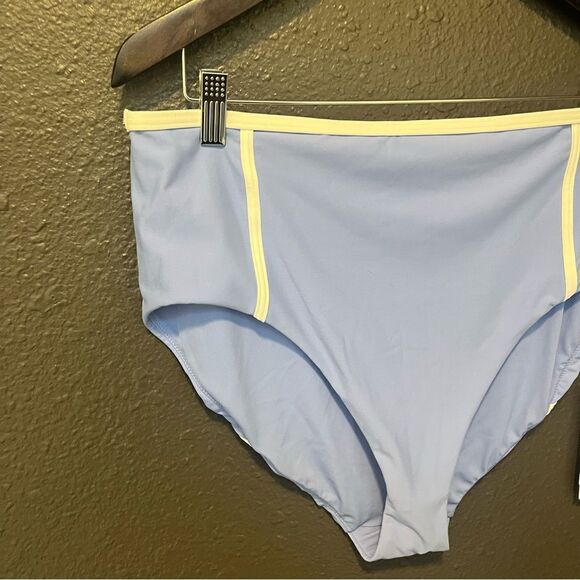 CALIA Women's High Waisted Tipping Swim Bottoms - Picture 6 of 13